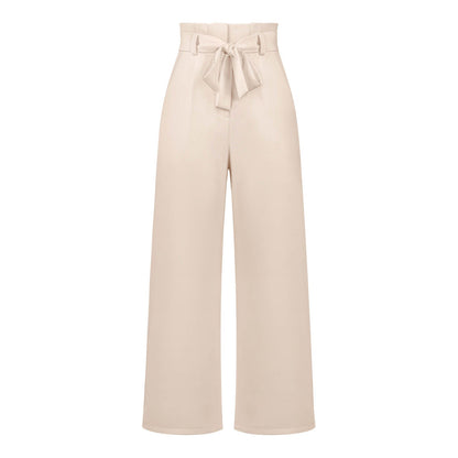 Sofie – Verstellbare Hochtaillierte Hose mit Weitem Bein