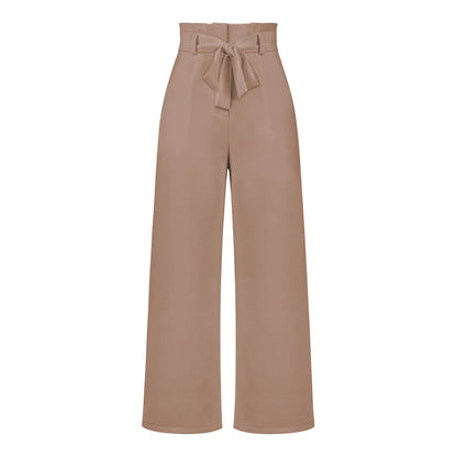 Sofie – Verstellbare Hochtaillierte Hose mit Weitem Bein