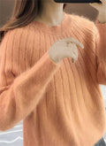 Damenpullover aus weichem Strick