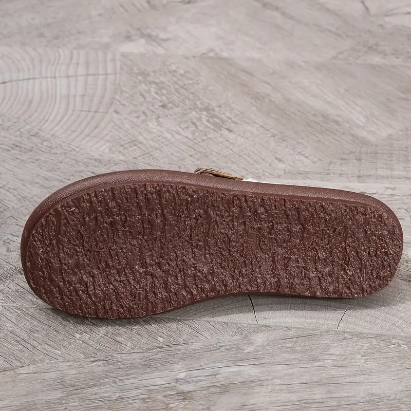 Lora - Gemütliche Plüsch Slip-On Hausschuhe