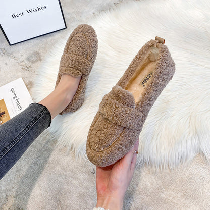 KomfortCozy Entspannt Warme Halbschuhe