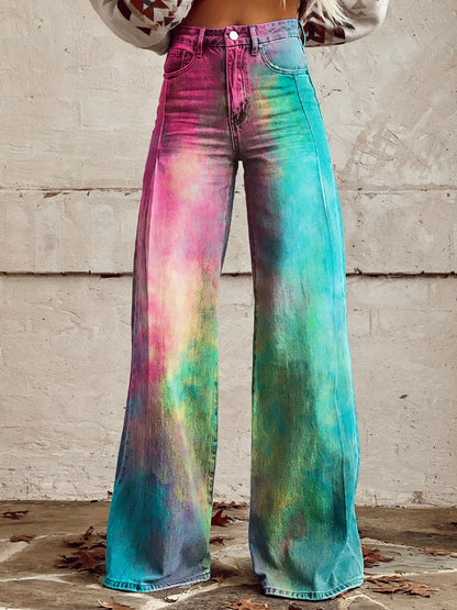 Sofie - Vintage-Hosen mit Elefantbeinen
