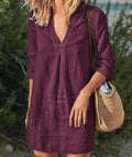 Anora | Damen Vintage-Minikleid