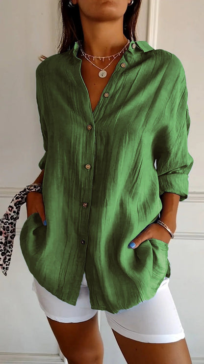 Nira | Damen Sommer Hemd | Langarm