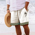 Kokosnuss Druck Sommer Shorts - Enrico