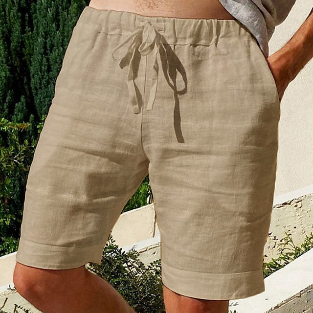 Lässige Sommershorts aus Leinen - Silvanus