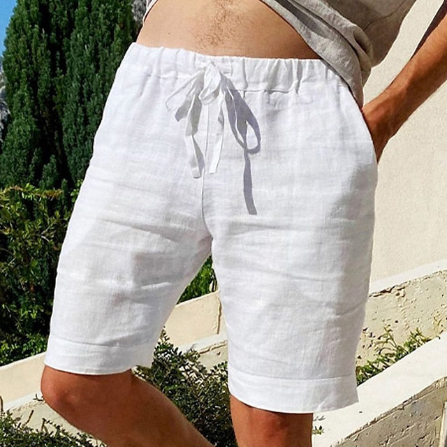 Lässige Sommershorts aus Leinen - Silvanus