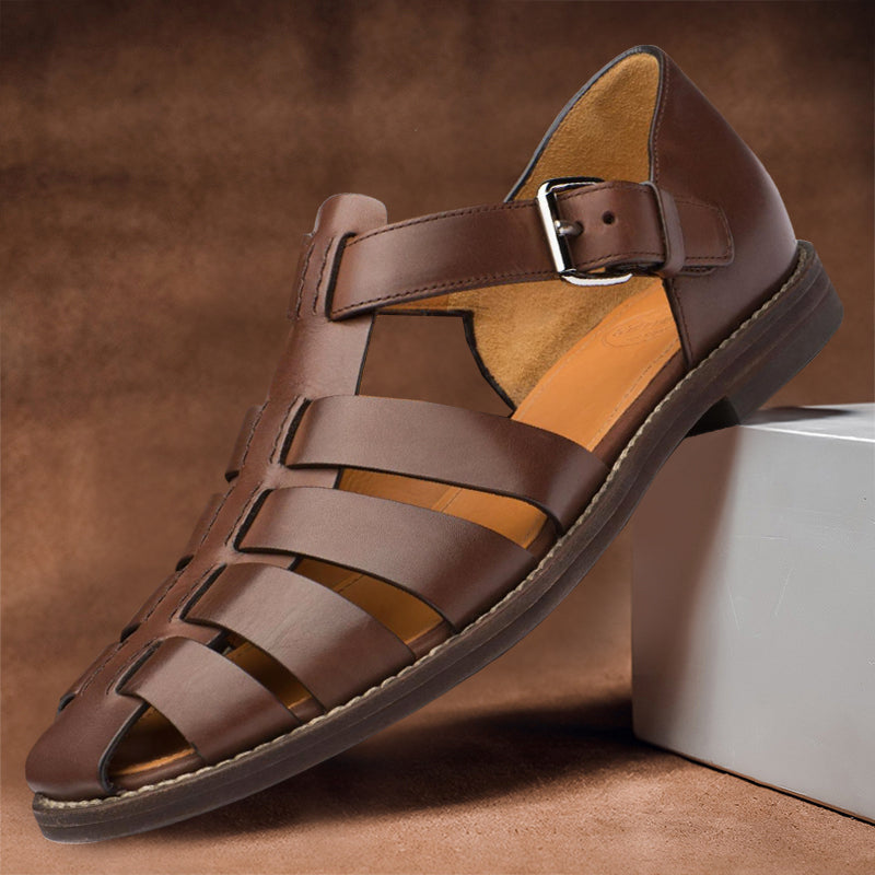 Modische Sommersandalen aus Leder  - Chlodwig