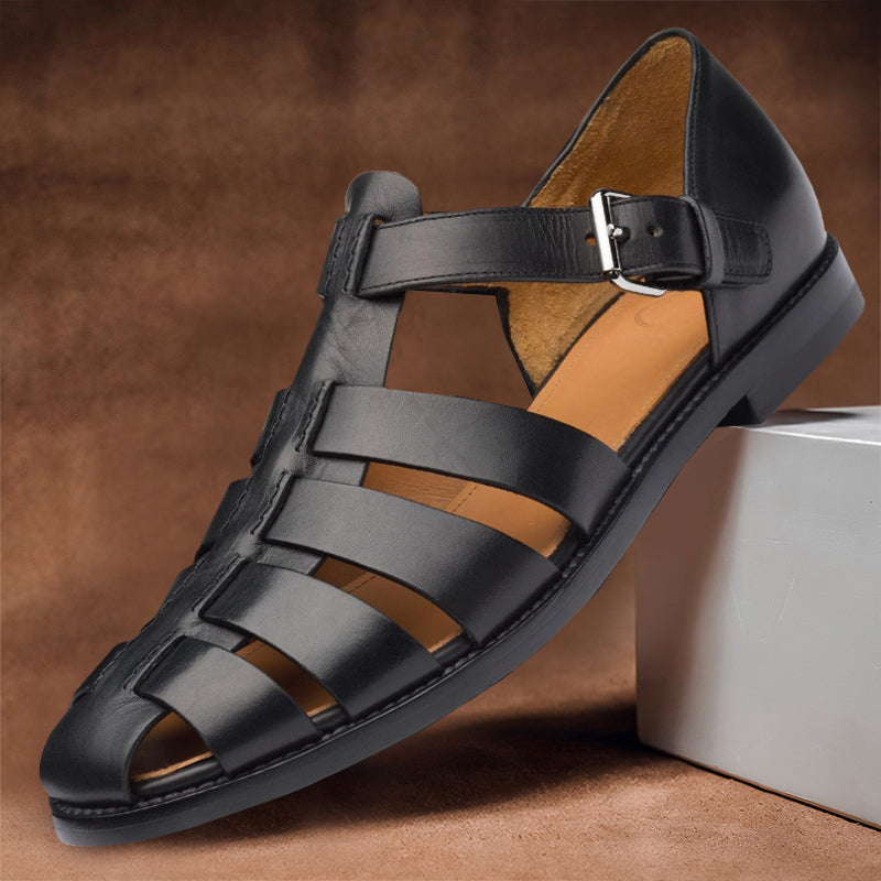 Modische Sommersandalen aus Leder  - Chlodwig