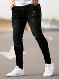 Vielseitige zerrissene Denim-Jeans - Jerwin